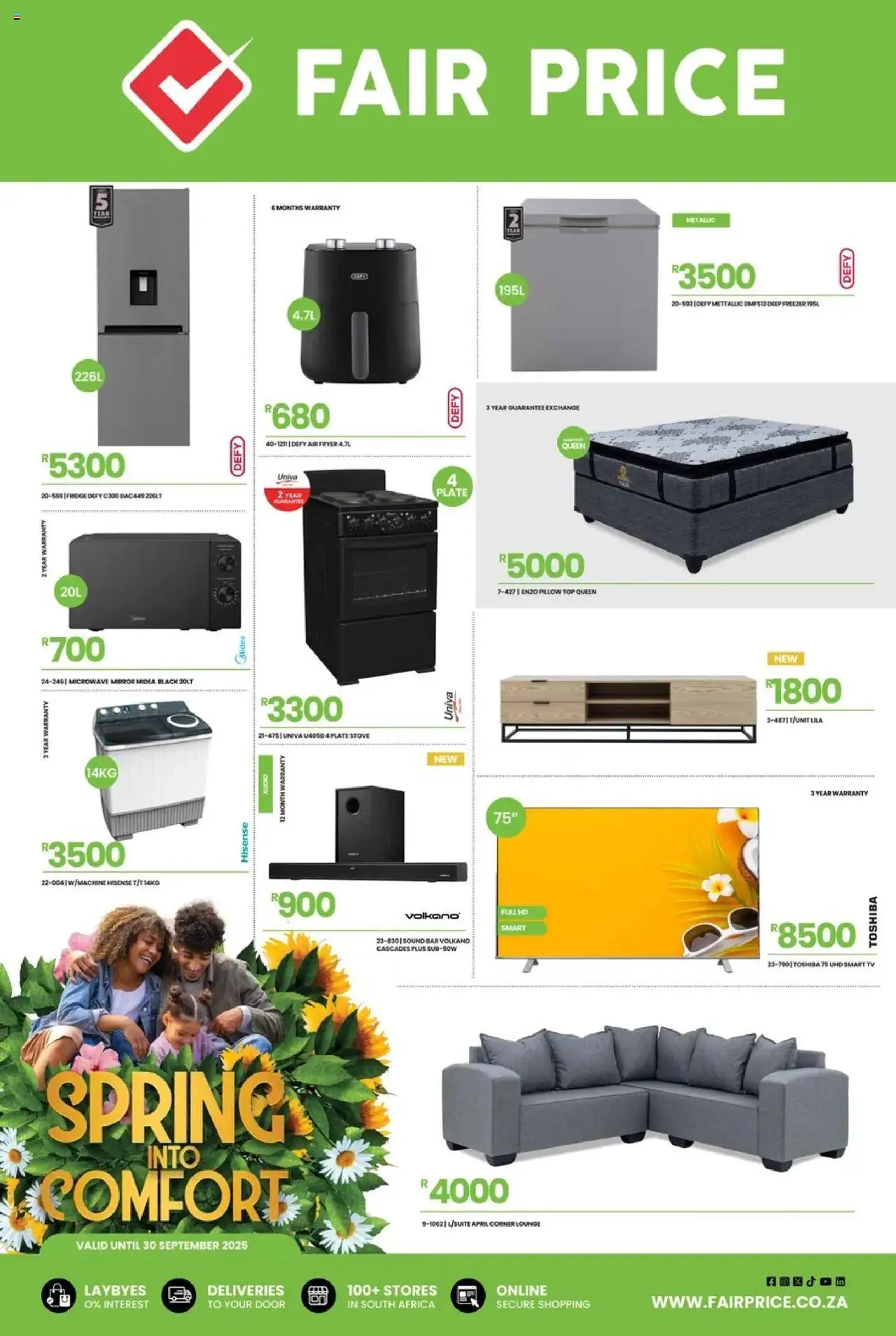 Fair Price Catalogue from 01/09 - 30/09/2025 > Promotions
