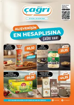 Çağrı Market Katalog 16.01.2026 - Broşürünün önizlemesi