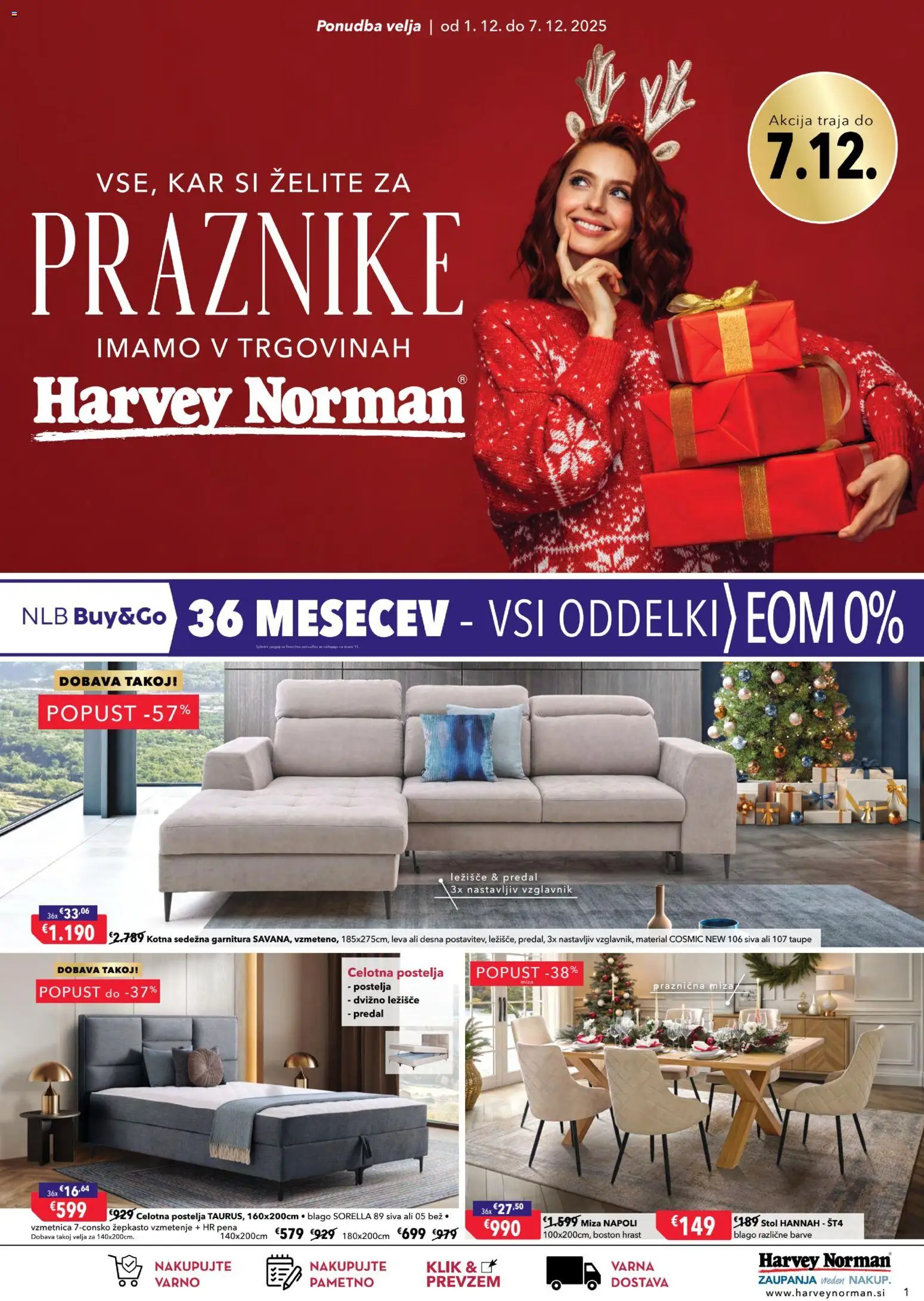 Predogled kataloga iz trgovine Harvey Norman veljaven od 01.12.2025