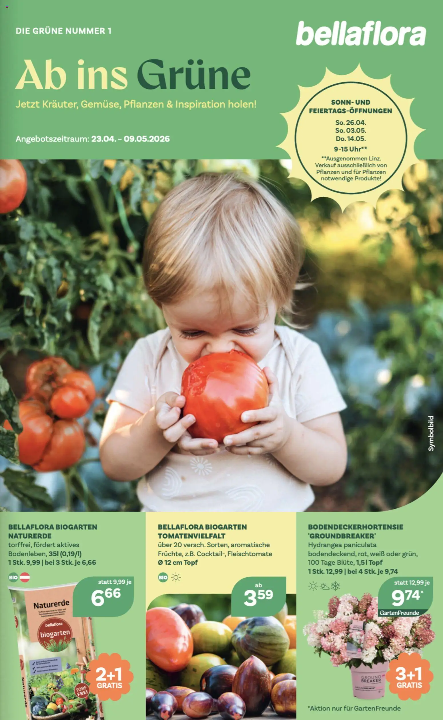Vorschau der Angebote: bellaflora bellaflora Flugblatt gültig ab 23.04.2026