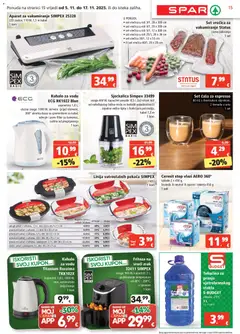 Pregled letka Katalog trgovine Spar vrijedi od 05.11.2025 | Stranica: 18