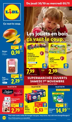 Prévisualisation de Catalogue de la semaine 44 du magasin LIDL formulaire valide 30/10/2025