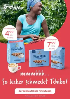 Vorschau von dem Prospekt des Geschäftes Tchibo, gültig ab dem 31.08.2025