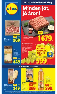 Lidl - Akciós újság Lidl megtekintése, amely érvényes 2025.08.28.-től