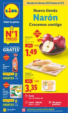 Vista previa del folleto de la tienda Lidl válido desde el 27/02/2026 