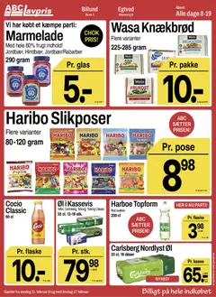 Eksempel på tilbudsavis Tilbudsavis fra butik Abc Lavpris gyldig fra 11/02/2026