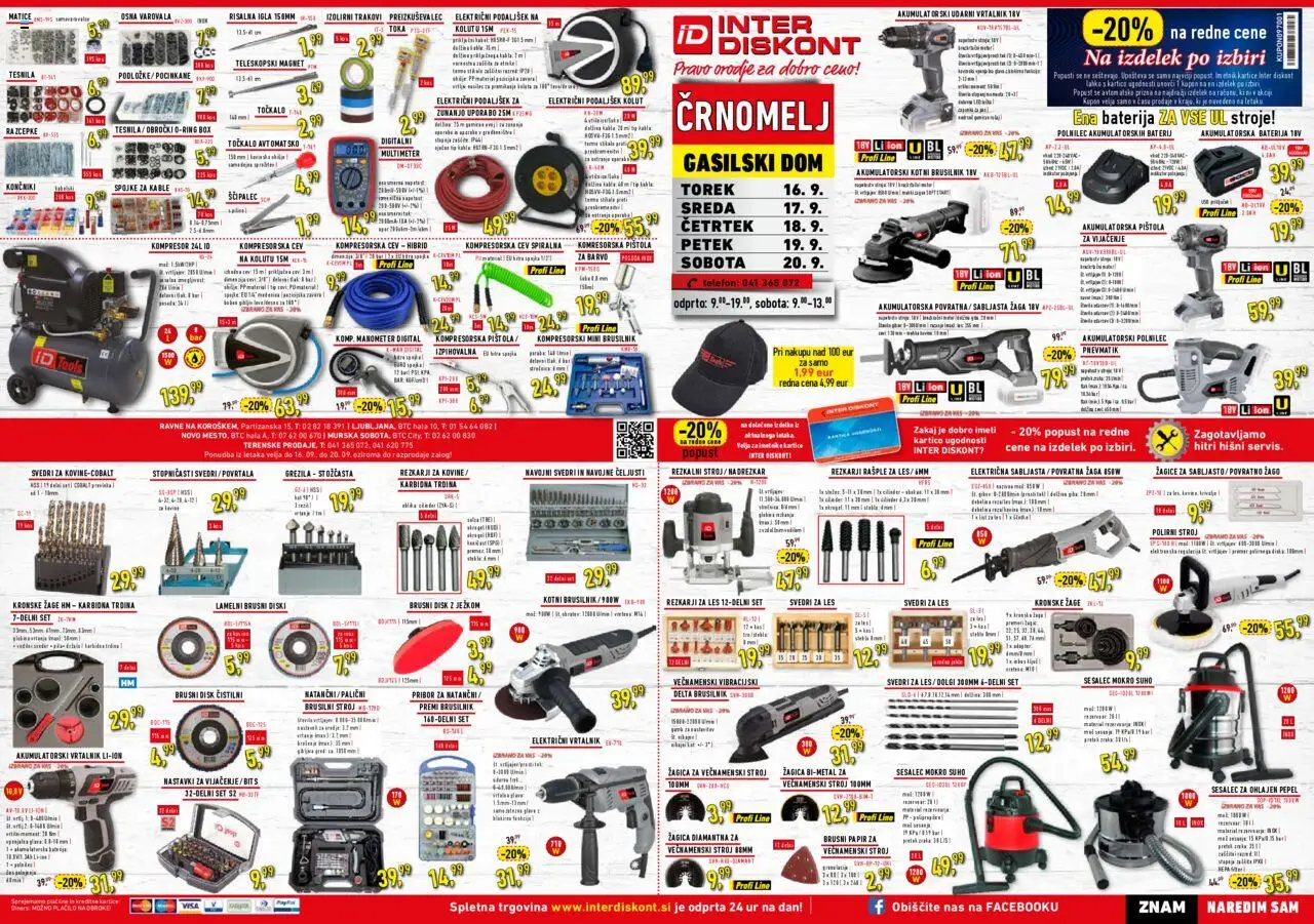 Inter Diskont Katalog od 16.09.2025 - aktualna ponudba - stran 1