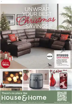 Preview of House and Home flyer valid from 20/10/2025