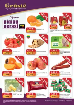 GRUSTE parduotuvės leidinio Leidinys - Pigiau nerasi galiojančio nuo 2025.11.21 peržiūra