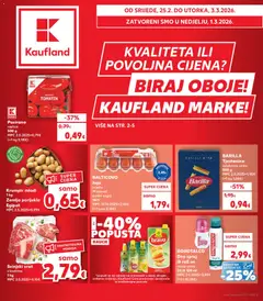 Kaufland HR - Akciós újság Kaufland HR megtekintése, amely érvényes 2026.02.25.-től