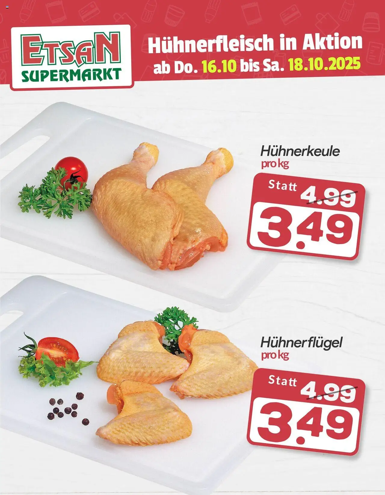  ETSAN Hühnerfleisch in Aktion ab (16.10.2025 - 18.10.2025) - Seite 1