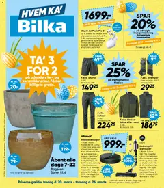 Eksempel på tilbudsavis Bilka - Nonfood fra butik Bilka gyldig fra 20/03/2026