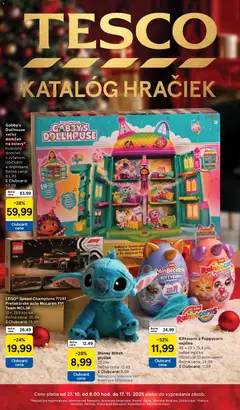 Náhľad Tesco letáku platného od 27.10.2025