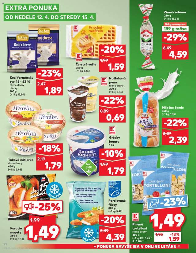 Nový Kaufland leták od 09.04.
