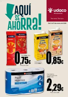 Vista previa del folleto de la tienda Unide válido desde el 02/01/2026 