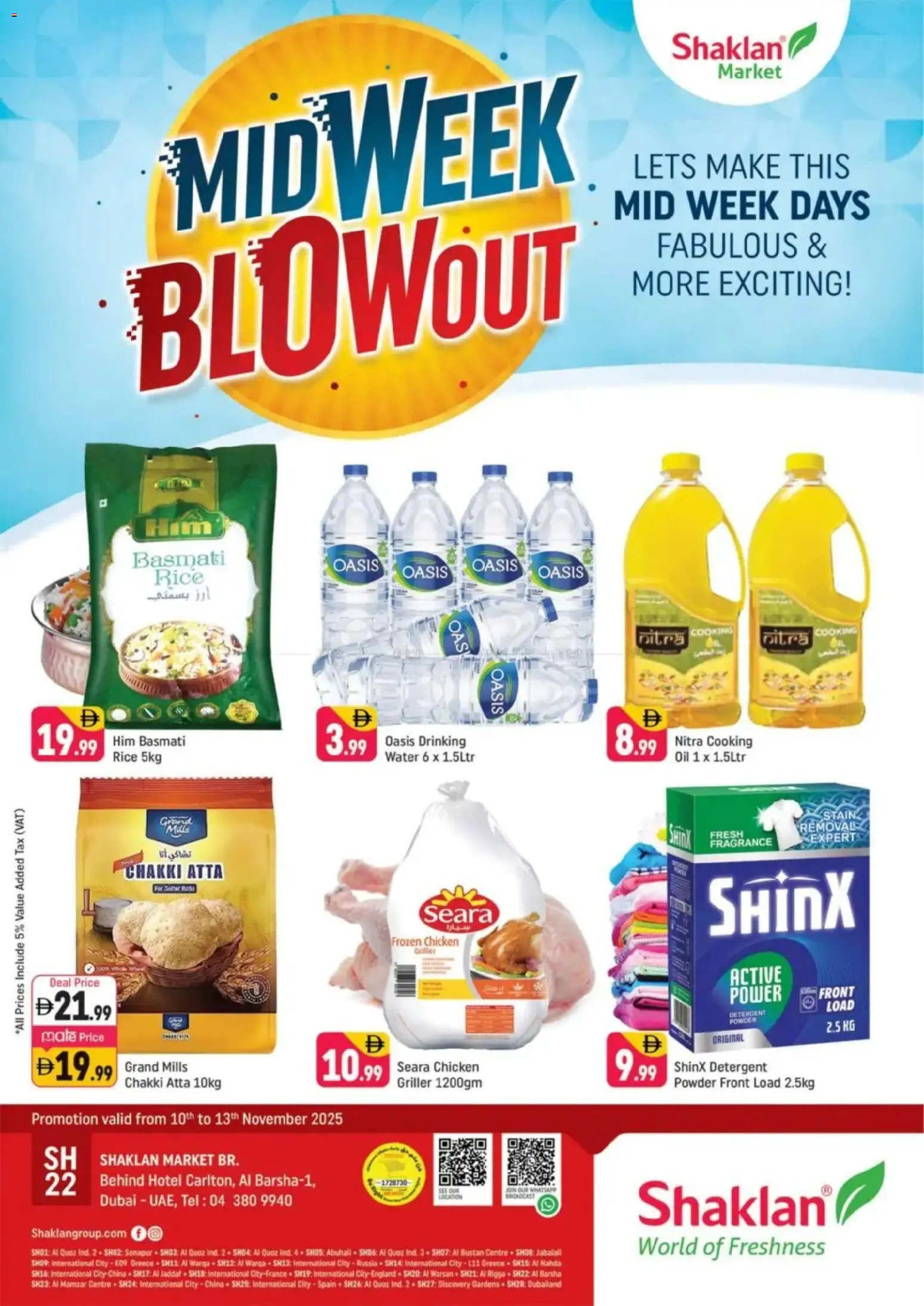 Preview of the catalogue Midweek Blow Out - Al Barsha 1, Dubai of store Shaklan valid from 10 Nov, 2025